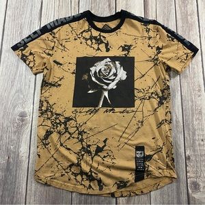 Original Gravity Designed In NYC Self Made Inspire Tee T-Shirt Mens Size Small.